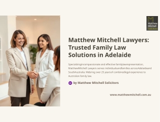 Family Lawyers Adelaide