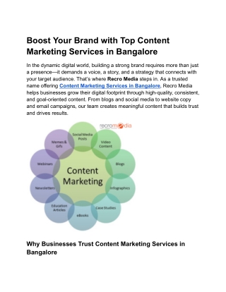 Boost Your Brand with Top Content Marketing Services in Bangalore (1)