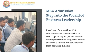 MBA Admission – Make the First Move Toward Success