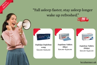 Buy Zopiclone Sleeping Tablets – Fast Relief for Insomnia | Free UK Delivery