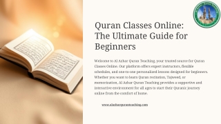 Quran Classes Online: Your First Steps to Quranic Knowledge