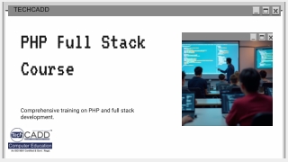 Best PHP Full Stack Course in Jalandhar