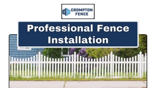 Affordable Fencing Charleston - Crompton Fence