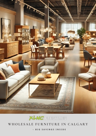 Wholesale Furniture in Calgary – Big Savings Inside