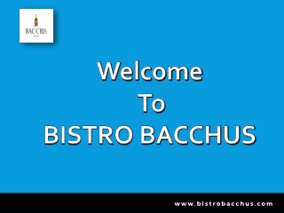Breakfast restaurant - BISTRO BACCHUS