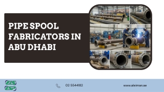 pipe spool fabricators in abu dhabi PDF
