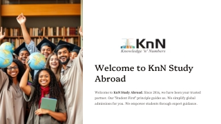 KnN Study Abroad – Your Trusted Overseas Education Consultants