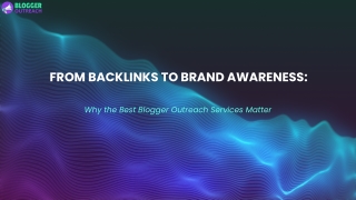 From Backlinks to Brand Awareness