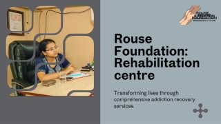 Drug De Addiction Centres in Kolkata -  Overcoming Addiction Together