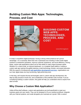 Building Custom Web Apps_ Technologies, Process, and Cost