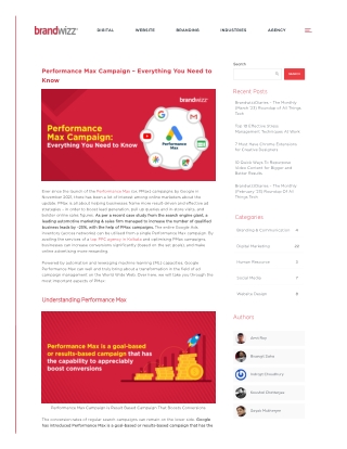 thought leadership performance max campaign everything you need to know