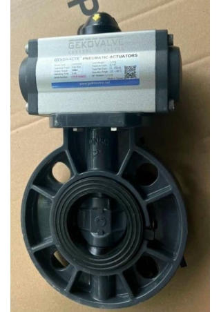 Van bướm nhựa điều khiển khí nén - vanbidien