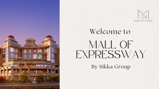 Mall of Expressway – Premium Office Space for Sale in Greater Noida by Sikka Gro