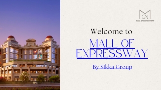 Mall of Expressway – Premium Office Space for Sale in Greater Noida by Sikka Gro