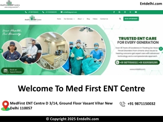 Top ENT Hospital in Delhi | Medifirst ENT Centre