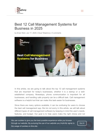 Call Management Systems for Business