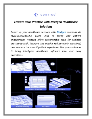 Elevate Your Practice with Nextgen Healthcare Solutions