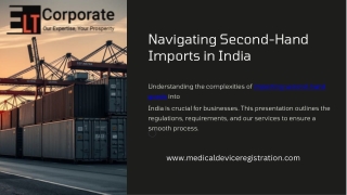 Second-Hand Medical Equipment Import Rules – CDSCO 2025