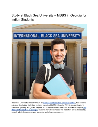 International Black Sea University