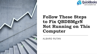 QBDBMgrN Not Running? Here’s the Shocking Fix That Actually Works Instantly!