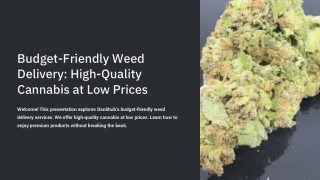 Budget weed delivery Waterloo