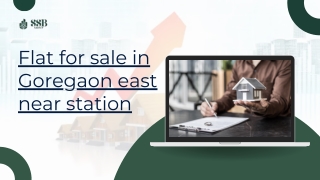 Flat for sale in Goregaon east near station