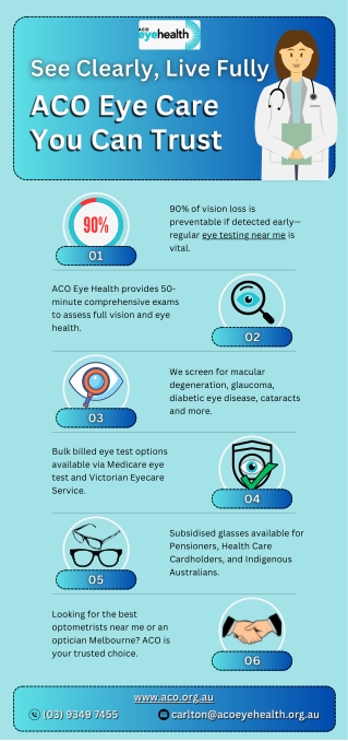 See Clearly, Live Fully – ACO Eye Care You Can Trust