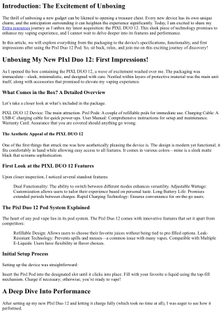 Unboxing My New PIxl Duo 12: First Impressions!