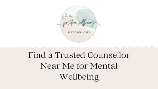 Find Expert Counsellors Near You for Compassionate Mental Support