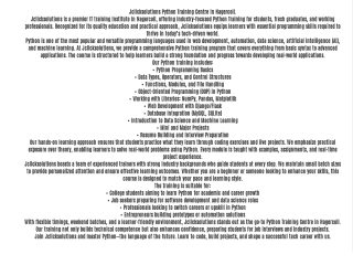 Python Training Centre in Nagercoil