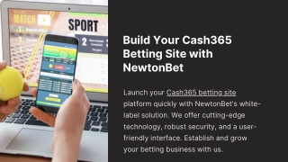 Cash365 Betting Site Bangladesh Trusted Platform by NewtonBet