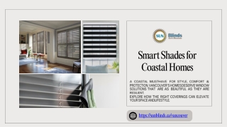 Smart Shades for Coastal Homes