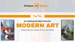 Sell Your Modern Art at the Best Price