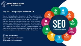 Top SEO Company in Ahmedabad