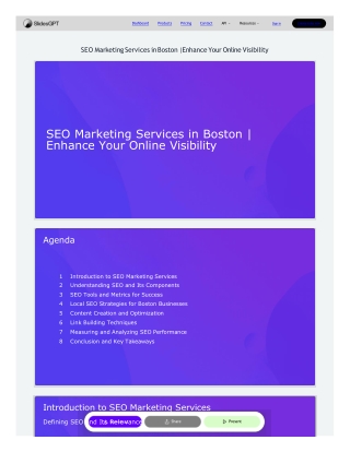 SEO Services in Boston