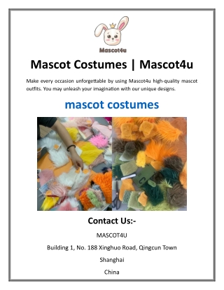 Mascot Costumes