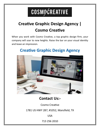 Creative Graphic Design Agency