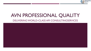 AVN PROFESSIONAL QUALITY