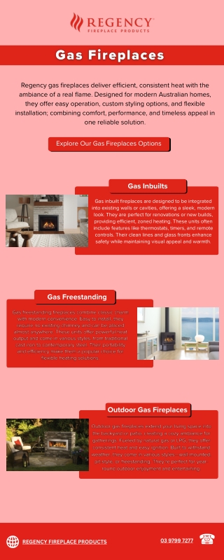 Explore Fireplace Options Offered By Regency