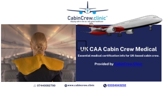UK Ame Cabin Crew Medical