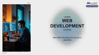 Best Web Development Course in Jalandhar