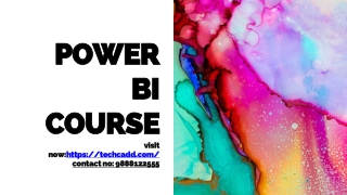 Power Bi course in jalandhar