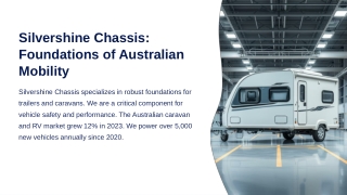 Premium caravan and trailer chassis Manufacturer