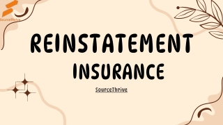 reinstatement insurance  Souurcethrive