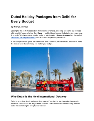Dubai tour package from Delhi (3)