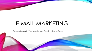 e-mail marketing