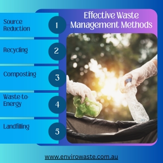 Effective Waste Management Methods