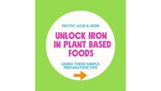 Unlock Iron in Plant Based foods
