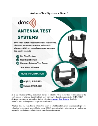 Antenna Test Systems PDF