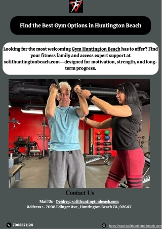 Find the Best Gym Options in Huntington Beach